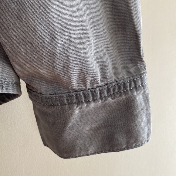 Sean John Washed Gray Cotton Jacket - Picture 4 of 7